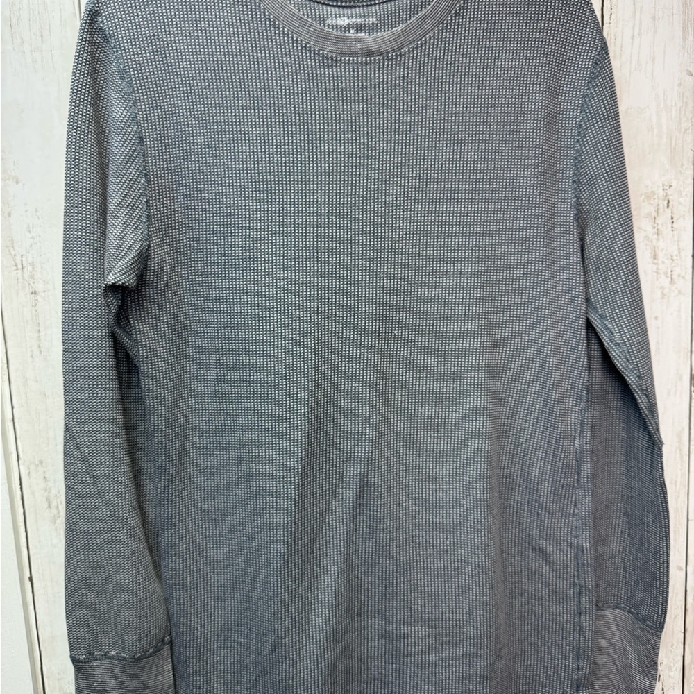 Fruit of the Loom Men's Charcoal Long Sleeve Tee